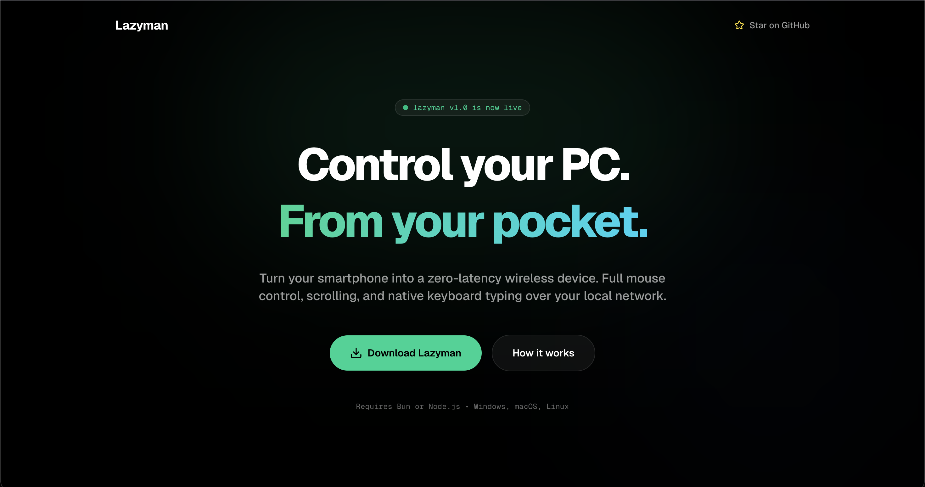 Lazyman project